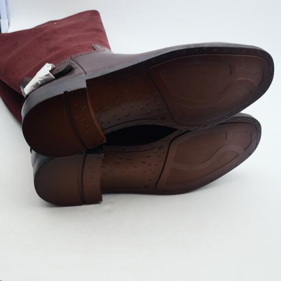 NEW Franco Sarto Women's 8.5 Merina Knee High Boot WIDE CALF Castagno Brown - Picture 9 of 13